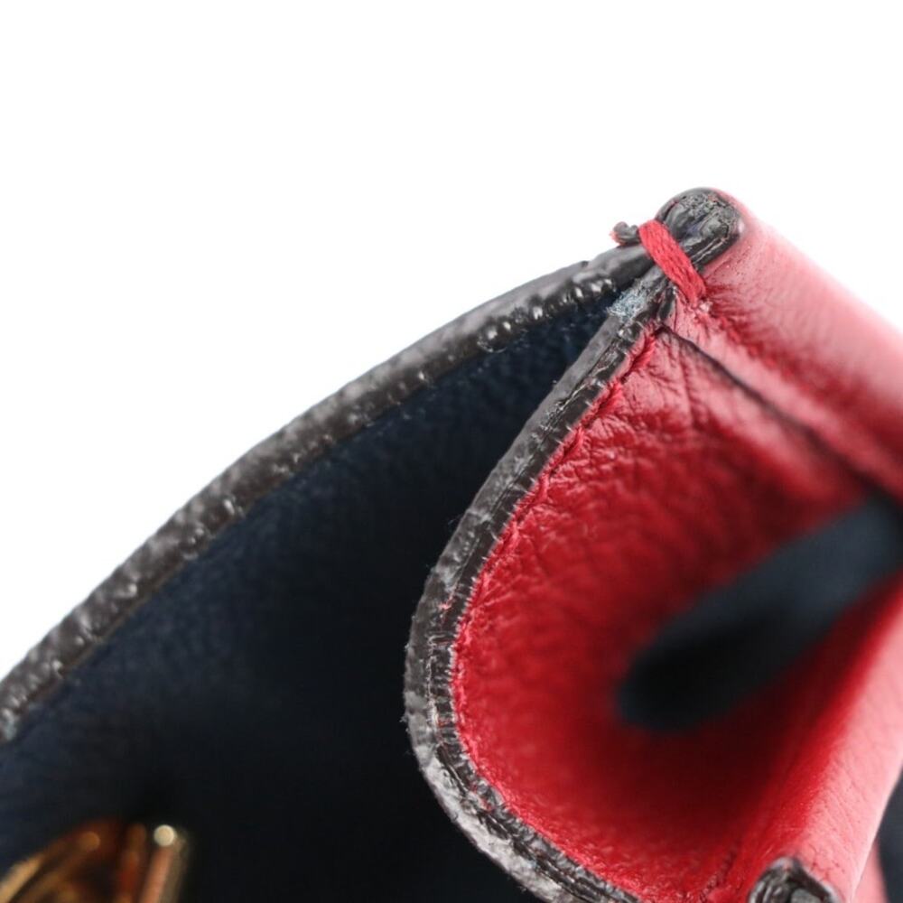 Gucci Maxi Rajah Tote Bag Suede & Leather – Tiger Head Embellished – Blue/Navy - Picture 10 of 12